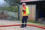 Scheunenbrand heute Morgen in Himmelsberg (Foto: S.Dietzel) Scheunenbrand heute Morgen in Himmelsberg (Foto: S.Dietzel)