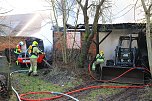 Scheunenbrand heute Morgen in Himmelsberg (Foto: S.Dietzel) Scheunenbrand heute Morgen in Himmelsberg (Foto: S.Dietzel)