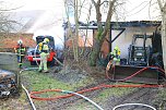 Scheunenbrand heute Morgen in Himmelsberg (Foto: S.Dietzel) Scheunenbrand heute Morgen in Himmelsberg (Foto: S.Dietzel)