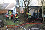 Scheunenbrand heute Morgen in Himmelsberg (Foto: S.Dietzel) Scheunenbrand heute Morgen in Himmelsberg (Foto: S.Dietzel)