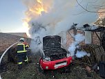 Scheunenbrand heute Morgen in Himmelsberg (Foto: S.Dietzel) Scheunenbrand heute Morgen in Himmelsberg (Foto: S.Dietzel)