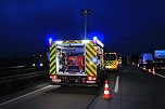 Sattelschlepper auf der A38 umgekippt (Foto: S.Dietzel) Sattelschlepper auf der A38 umgekippt (Foto: S.Dietzel)
