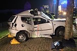 Schwerer Verkehrsunfall am Abend (Foto: S.Dietzel)