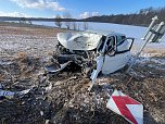 Unfall an der Kreisgrenze Nordhausen-Kyffh&auml;user (Foto: S.Dietzel)