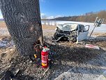 Unfall an der Kreisgrenze Nordhausen-Kyffh&auml;user (Foto: S.Dietzel)