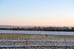 Unterwegs in der kalten Windl&uuml;cke (Foto: Peter Blei)