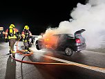 Auto brannte aus (Foto: Feuerwehr Heringen/Silvio Dietzel)