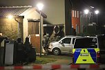 Gro&szlig;einsatz der Polizei in G&ouml;rsbach (Foto: S. Dietzel)