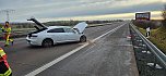 Autobahnunfall heute Vormittag (Foto: Feuerwehr Heringen/Silvio Dietzel)