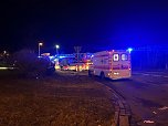 Fenstersturz gestern Abend in Nordhausen (Foto: S.Dietzel)