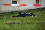 Fenstersturz gestern Abend in Nordhausen (Foto: S.Dietzel)