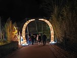 Magische Lichterwelten in Halle (Foto: P.Blei)