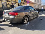 Schwerer Unfall in der Sondersh&auml;user Innenstadt (Foto: S. Dietzel)