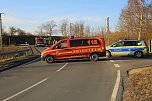 Feuer am Bahndamm bei Wollersleben und Wolkramshausen (Foto: S. Dietzel)
