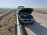 Unfall auf der A71 (Foto: S. Dietzel/Feuerwehr)