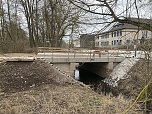 Neubau der Br&uuml;cke in Krimderode (Foto: vgf)