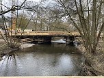 Neubau der Br&uuml;cke in Krimderode (Foto: vgf)