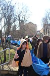 Einhundertundzwanzig Kindergartenkinder feierten mit ihren Erzieherinnen und Erziehern das 20. Jubil&auml;um des Schwefel-Sole-Heilbades Bad Langensalza mit einem Festumzug (Foto: Eva Maria Wiegand)