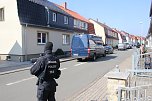 Hausdurchsuchung in der Fichtestra&szlig;e in Nordhausen (Foto: agl)