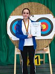 Das Nordh&auml;uer Bowteam bei der Deutschen Bogensch&uuml;tzen-Meisterschaft in Bersenbr&uuml;ck (Foto: Steffi Helbing)