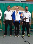Das Nordh&auml;uer Bowteam bei der Deutschen Bogensch&uuml;tzen-Meisterschaft in Bersenbr&uuml;ck (Foto: Steffi Helbing)