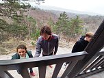 Fr&uuml;hjahrsputz auf der Hornungsh&ouml;he. Alle sind mit gro&szlig;em Engagement dabei (Foto: Peter Ke&szlig;ler)