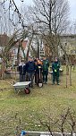 Arbeit am "Gr&uuml;nen Klassenzimmer" des F&ouml;rderzentrums Pestalozzi (Foto: Kerstin Zimmer)