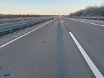 Schwerer Unfall auf der A38 (Foto: S. Dietzel)