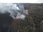Feuerwehreinsatz unter erschwerten Bedingungen beim Kampfmittelr&auml;umdienst (Foto: S. Dietzel)