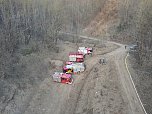 Feuerwehreinsatz unter erschwerten Bedingungen beim Kampfmittelr&auml;umdienst (Foto: S. Dietzel)