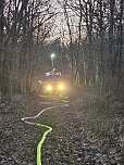 Feuerwehreinsatz unter erschwerten Bedingungen beim Kampfmittelr&auml;umdienst (Foto: S. Dietzel)