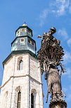 Feierliche Enth&uuml;llung der Bauernkriegss&auml;ule nach D&uuml;rers Pl&auml;nen (Foto: Christian Habel)