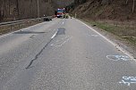 Motorradunfall bei Netzkater (Foto: S. Dietzel)