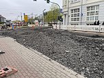Baustellenreport Bahnhofstra&szlig;e Nordhausen (Foto: vgf)