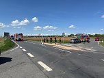 Unfall bei Kirchengel (Foto: S.Dietzel)