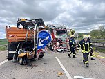 Unfall mit Todesfolge auf der Autobahn (Foto: S.Dietzel)