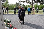 Gedenkveranstaltung zum Ende des Zweiten Weltkrieges vor 80 Jahren auf dem Nordh&auml;user Ehrenfriedhof (Foto: agl)
