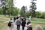 Gedenkveranstaltung zum Ende des Zweiten Weltkrieges vor 80 Jahren auf dem Nordh&auml;user Ehrenfriedhof (Foto: agl)