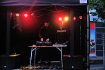 Peter Blei unterwegs auf dem Bahnhofsfest in Nordhausen (Foto: Peter Blei)
