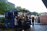 Peter Blei unterwegs auf dem Bahnhofsfest in Nordhausen (Foto: Peter Blei)