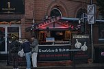 Peter Blei unterwegs auf dem Bahnhofsfest in Nordhausen (Foto: Peter Blei)