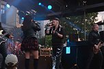 Peter Blei unterwegs auf dem Bahnhofsfest in Nordhausen (Foto: Peter Blei)