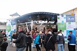 Peter Blei unterwegs auf dem Bahnhofsfest in Nordhausen (Foto: Peter Blei)