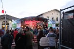 Peter Blei unterwegs auf dem Bahnhofsfest in Nordhausen (Foto: Peter Blei)