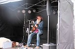Peter Blei unterwegs auf dem Bahnhofsfest in Nordhausen (Foto: Peter Blei)