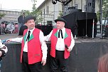 Peter Blei unterwegs auf dem Bahnhofsfest in Nordhausen (Foto: Peter Blei)