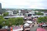 Peter Blei unterwegs auf dem Bahnhofsfest in Nordhausen (Foto: Peter Blei)
