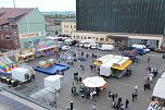 Peter Blei unterwegs auf dem Bahnhofsfest in Nordhausen (Foto: Peter Blei)
