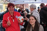Empfang der Europacup-Siegerinnen in Bad Langensalza (Foto: Eva Maria Wiegand)