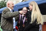 Empfang der Europacup-Siegerinnen in Bad Langensalza (Foto: Eva Maria Wiegand)